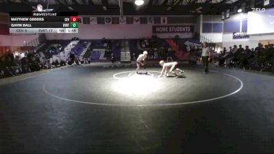 138 lbs Gavin Ball, Riverton vs Matthew Geddes, Cedar Valley