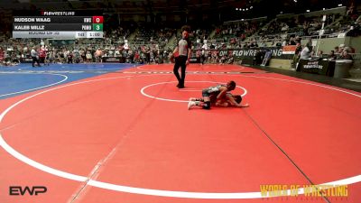 55 lbs Round Of 32 - Hudson Waag, Keystone Wrestling Club vs Kaleb Millz, Pomona Elite
