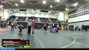 125 lbs Cons. Round 4 - Kamrin Hilson, Indiana vs Joelle Nieto, Kokomo Wildkat Wrestling Club
