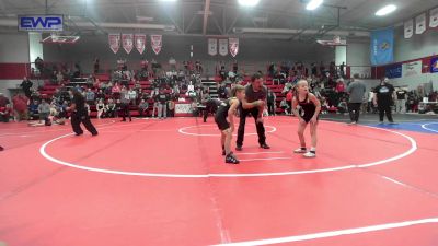 58 lbs Rr Rnd 3 - Saylor Rose, Grove Takedown Club vs Colt Hale, Grove Takedown Club