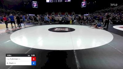 113 lbs Rnd Of 64 - Jax Fuhrman, PA vs Audon Clark, WA