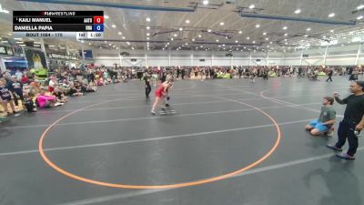 170 lbs Semifinal - Kaili Manuel, Unattached vs Daniella Papia, Unattached