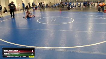 84 lbs Quarterfinals (8 Team) - Kenneth Hagerty, Holdingford vs Kade McNamara, Z-M (Zumbrota/Mazeppa)