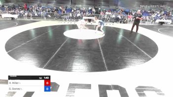 103 lbs Quarterfinal - Gabriella Gomez, IL vs Harlee Hiller, IL