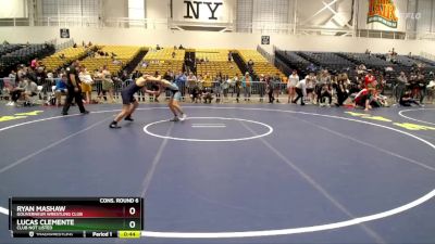 138 lbs Cons. Round 6 - Lucas Clemente, Club Not Listed vs Ryan Mashaw, Gouverneur Wrestling Club