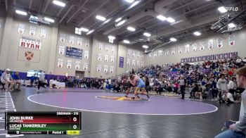 215 lbs Champ. Round 3 - Lucas Tankersley, Eastside vs John Burke, Arlington