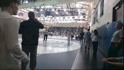 114 lbs Consi Of 32 #2 - Jy'Rique Harris, Owen J. Roberts vs Aiden Morris, New York Military Academy