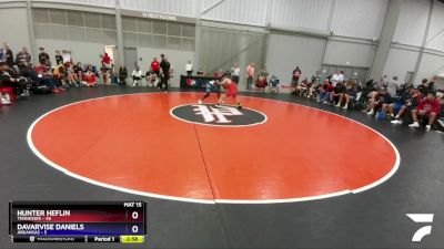 126 lbs Round 2 (8 Team) - Hunter Heflin, Tennessee vs Davarvise Daniels, Arkansas