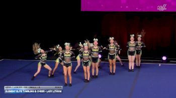 Element Elite Tumbling & Cheer - Lady Lithium [2026 L1 Junior - D2 - Small - B Semis] 2026 The D2 Summit