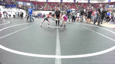 47 lbs Rr Rnd 3 - Avery Rice, El Reno Wrestling Club vs Lily Wolfe, Standfast