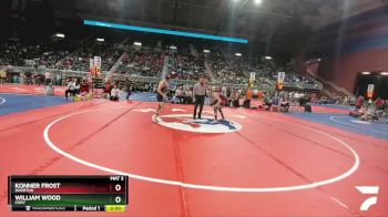 3A-106 lbs Champ. Round 1 - Konner Frost, Riverton vs William Wood, Cody