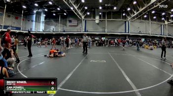 80 lbs Round 5 (10 Team) - Cam Powell, U2 Uprising Blue vs Brody Winkel, FLOW