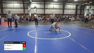 65 lbs Quarterfinal - Maddox Wilson, Unattached vs Mason Dunn, Ewing Rec.