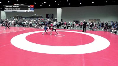 126 lbs Cons. Round 7 - Hayden Wright, OK vs Cooper Jackson, OK