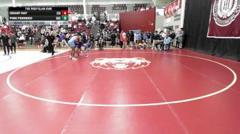 215 lbs Consi Of 8 #2 - Fisher Kyriakidis, Boyd Buchanon vs Ty Brown, Chattanooga Christian