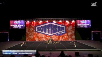Raider Xtreme - S3NIOR BLACK [2026 L3 Senior - D2 - Small Day 2] 2026 Southern Nationals by Cheer Power