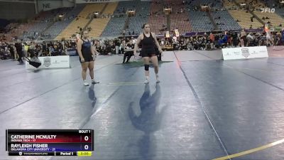 170 lbs Semis (4 Team) - Catherine McNulty, Indiana Tech vs Rayleigh Fisher, Oklahoma City University