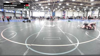 165 lbs Quarterfinal - Bentley Gayheart, OH vs Braylen Yates, NC