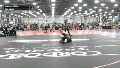 132 lbs Round Of 64 - Ashton Campos, VA vs Reid Yakes, FL
