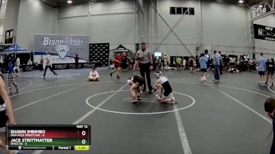 56 lbs Semis (4 Team) - Jace Strittmatter, Kings K6 vs SHAWN IMBIMBO, High Pace Wrestling