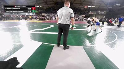 Boys 1B/2B 138 Cons. Round 5 - Jason Gardner, Naselle Jr/Sr vs Dillon Gassenberg, Colfax