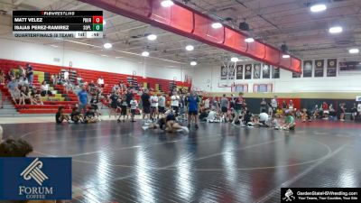 High School - 140 lbs Quarterfinals (8 Team) - Matt Velez, Phillipsburg vs Isaias Perez-Ramirez, South Plainfield