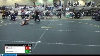 56 lbs Round 2 (6 Team) - Kellen Mallicoat, #papatoddstrong vs Quinton Franklin, ARES White