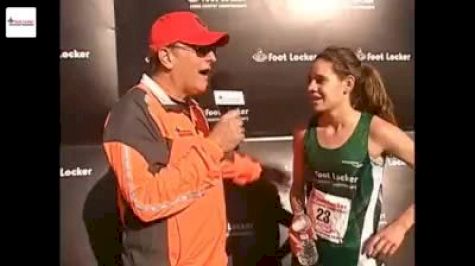 Rachel Johnson runner up 2010 Foot Locker Champs