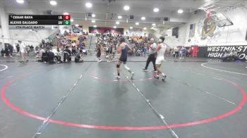 138 lbs 7th Place Match - Alexis Salgado, Santa Ana Valley vs Cesar Raya, Laguna Hills
