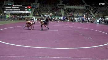 6-7A 114 Quarterfinal - Rain Richardson, Robertsdale vs Elizabeth Herhold, Gulf Shores