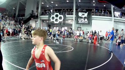 98 lbs Cons. Semis - Micah Stith, Midwest Xtreme Wrestling vs Benito Delgado, Red Cobra Wrestling Academy