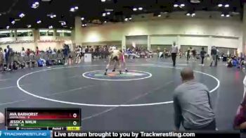 138 lbs Round 5 (10 Team) - Ava Barhorst, Griffin Fang vs Jessica Waln, SD Fire