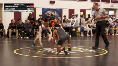 121 lbs Qtr-finals - Davion Edmond, Cathedral Preparatory vs Liam Lawler, Bishop McDevitt