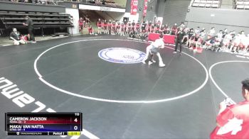 113 lbs Round 1 (16 Team) - Cameron Jackson, MDWA-GR vs Makai Van Natta, KTWA-GR