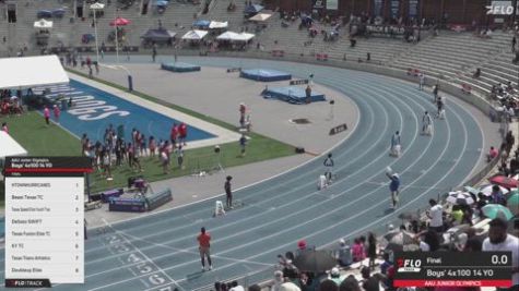 2026 AAU Junior Olympic Games - Youth Boys' 4x100m Relay, Finals 1 - Age 14