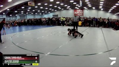 62 lbs Cons. Round 3 - Hunter Hogge, Bull Island Grappling vs Cavan Threlkeld, Poquoson Athletic Association