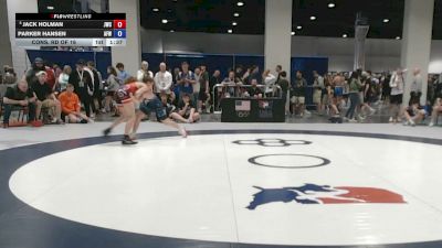 51 kg Cons. Rd Of 16 - Jack Holman, Juab Wrestling Club vs Parker Hansen, Angry Fish Wrestling