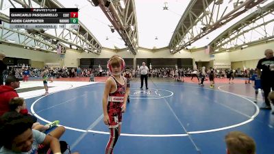 57 lbs Rr Rnd 3 - Liam Bittner, Centurion ES vs Mason Smock, Warhawks Wrestling Inc. ES-CL