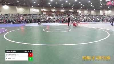 132 lbs Consi Of 16 #2 - Eduardo Munoz, Delano Diablos vs Hazen Johnson, Burns Oregon