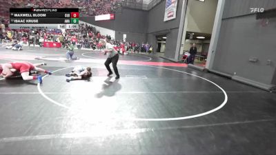 80 lbs Cons. Round 4 - Isaac Kruse, Askren Wrestling Academy vs Maxwell Bloom, Menomonie