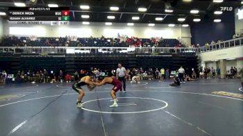 165 lbs Cons. Round 4 - Derick Meza, Mt. San Antonio College vs Isaiah Alvarez, Delta College