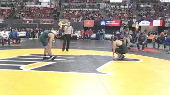 AA - 190 lbs Quarterfinal - Daniel Pederson, Glacier (Kalispell) vs Lane Humphery, Billings West
