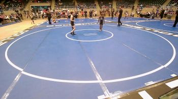 80 lbs Consi Of 4 - Bishop Louie, Pin-King All Stars vs Ryder Padgett, Team Tulsa Wrestling Club