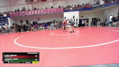 182 lbs Quarters & Wb (16 Team) - Parker Capps, Norwell vs Lane Gibson, Garrett