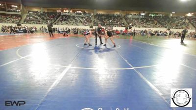 138 lbs Consi Of 16 #2 - Valaria Barrientos, Madill vs Jenna Stout, Little Axe Takedown Club