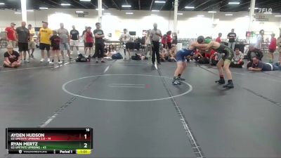 100 lbs Round 3 (4 Team) - Ayden Hudson, U2 Upstate Uprising 2.0 vs Ryan Mertz, U2 Upstate Uprising