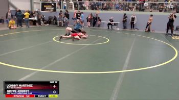 120 lbs Cons. Round 1 - Johnny Martinez, Mat-Su Matmen vs Grifin Herbert, Mid Valley Wrestling Club