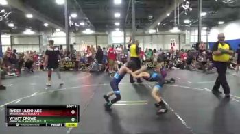 65 lbs Round 1 (6 Team) - Wyatt Crowe, American Gladiators-Red vs Ryder Ulenhake, Untouchables Black