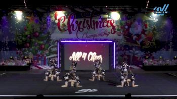 All 4 Cheer - Rampage [2023 L3 Senior - D2 Day 1] 2023 Spirit Celebration Christmas Grand Nationals