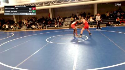 165 lbs Cons. Round 3 - Waleed Khairi, Northern Oklahoma College-Tonkawa vs Quinn Brown, Western Colorado University